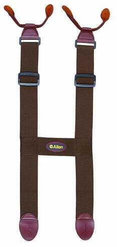 Allen 2" H-Style Button Suspender Brown