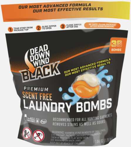 DDW BLK PREM LAUNDRY BOMBS 36/CTN