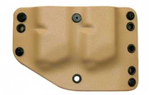 Stealth Operator H60067 Twin Mag Double 9mm Luger/40 S&W OWB Nylon Coyote Tan