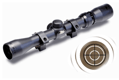 Bsa Classic Rimfire Rifle Scope 3-9X32 With Rings