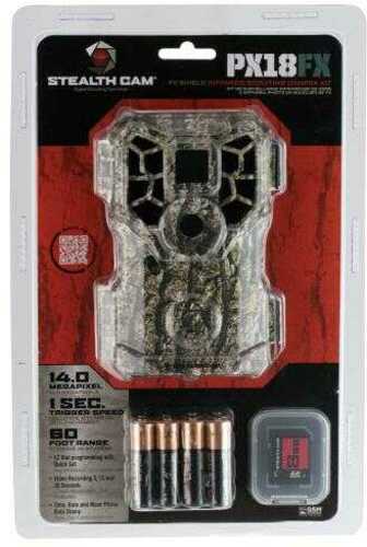 GSM Outdoors Stealth Cam PX-18 Combo Game Camera 14 Mega Pixels Robust Camo Housing 8GB SD Card and Batteries