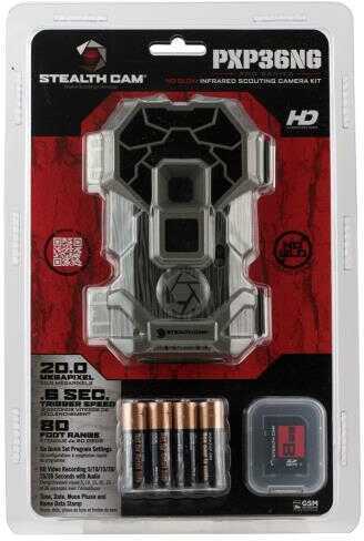 Stealth Cam STCPXP36NGK PX Series Pro Trail Camera 20 MP Gray                                                           