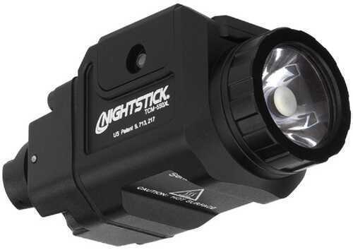 Nightstick TCM550XL Clear LED 550 Lumens CR123 Battery Black Anodized 6061 T6 Aluminum
