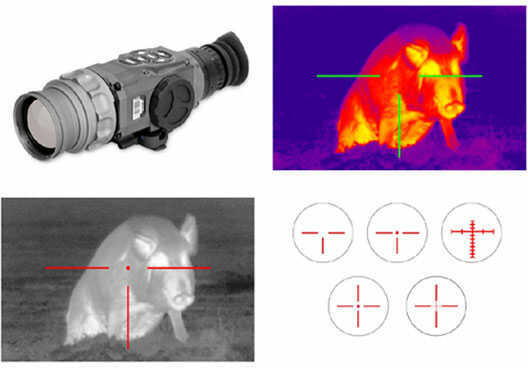 American Technologies Thermal Imaging Scope Thor-336 4.5X-18X 336X256 PX Sensor Mn# TIWSMT334A