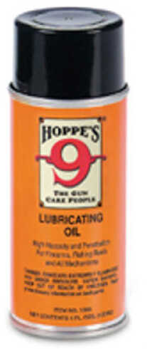 Hoppes Lubricating Oil - 4 Oz Aerosol High Viscosity Refined To Perfection For Use In Firearms Fishing reels & oth