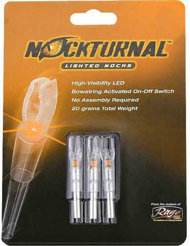 NOCKTURNAL Lighted G-Series Orange 3/Pack