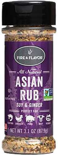Fire and Flavor Seasonings Asian Rub Model: FFF153