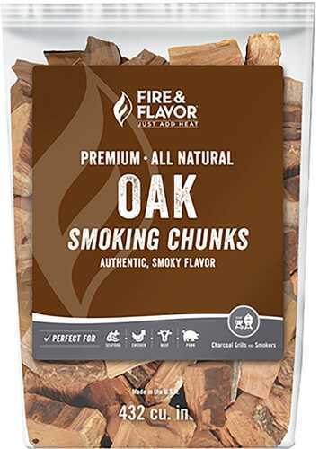 Fire and Flavor Wood Chunks Oak 4 lbs. Model: FFW206