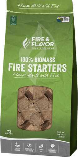 Fire and Flavor BioMass Starter 24 pk. Model: FFFS102
