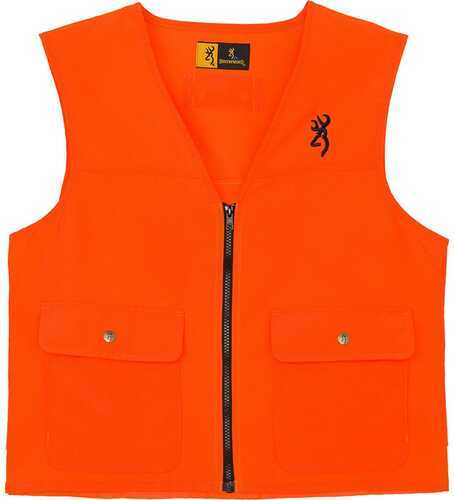 Browning Youth Safety Vest Blaze Orange Medium Model: 3055000102