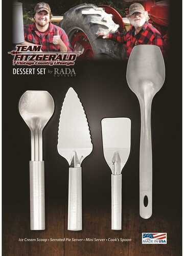 RADA Team Fitzgerald Cutlery Dessert Set Model: TF103