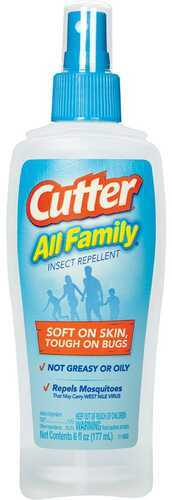 Cutter All Family Insect Repellent 7% DEET 6 oz. Pump Model: HG-51070
