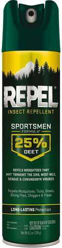 Repel Insect Repellent Sportsmen Formula 25% DEET 6.5 oz. Model: HG-94137