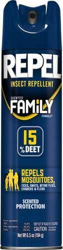 Repel Insect Repellent Scented Family Formula 15% DEET 6.5 oz. Model: HG-94136