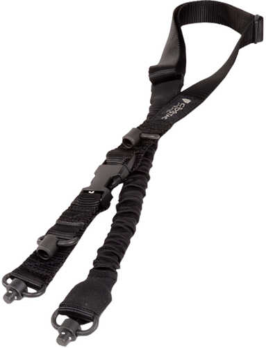 CrossTac Ambi Sling Black with swivels and QD Model: 135025-BLK-QD
