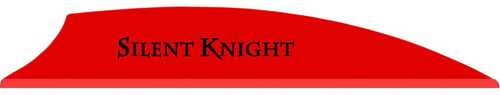 Flex Fletch Silent Knight Vanes Red 3 in. 36 pk. Model: SK-RRD-36