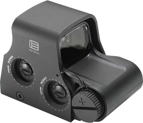 EOTech XPS2 Holographic Sight Red 68 MOA Ring With 2 MOA Dots Reticle .300 Blackout Ballastics on Hood Rear Button Contr