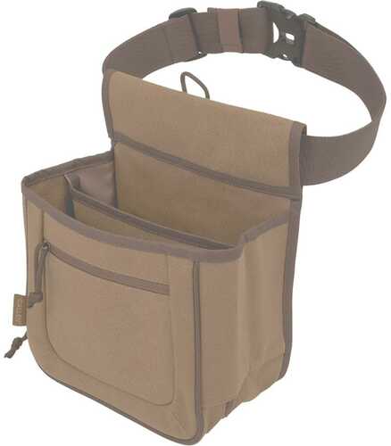 Allen Cases Rival Double Compartment Shell Bag & 52" Waist Belt, Tan