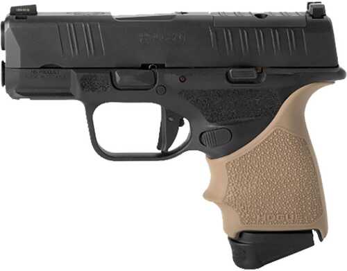 Hogue HandAll Beavertail Grip Sleeve FDE Fits Springfield Hellcat 18313
