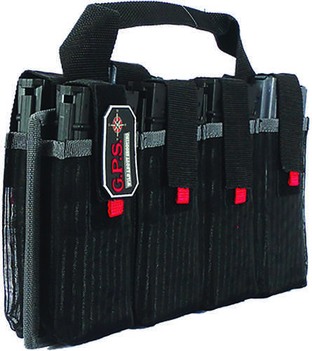 GPS AR Magazine Tote Holds 8-AR Style Mags Black-img-0