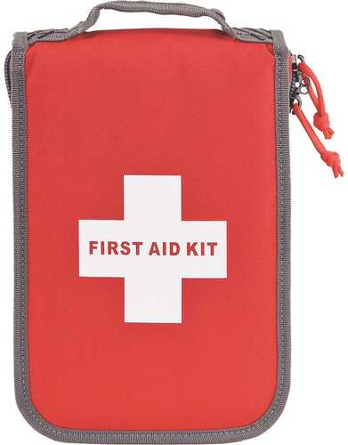 GPS First Aid Kit Pistol Case Medium 1-Handgun Red