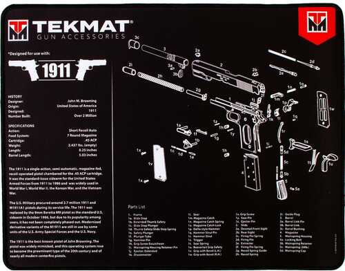 Beck TEK LLC (TEKMAT) R201911 1911 3D Ultra Premium Cleaning Mat Diagram 20" X 15" Multi-Color