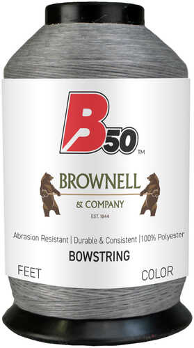Brownell B50 Bowstring Material Grey 1/4 Lb. Model: Fa-tdgy-b50-14