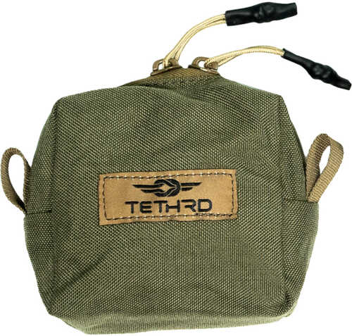 Tethrd Molle Pouch Small Olive Model:-img-0