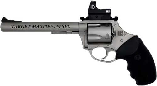Charter Arms Target Mastiff Revolver 44 Spl.  6 in Stainless 5 shot w/ Optic Model: 74465