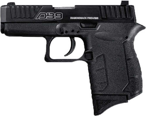 Diamondback DB9 Gen IV Pistol 9mm 3.1 in. Black 6 rd. Model: DB0200P001