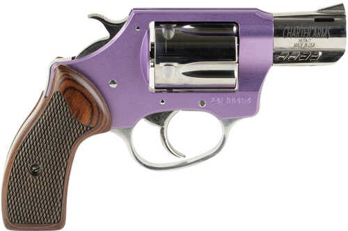 Charter Arms Coyote Revolver 380 ACP 2 in Ported Lavender/Polished Steel 5 rd. Model: 53804