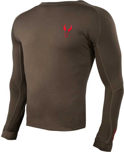 Badlands Pecora Lightweight Merino Crew MUD 2X-Large Model: 21-42410