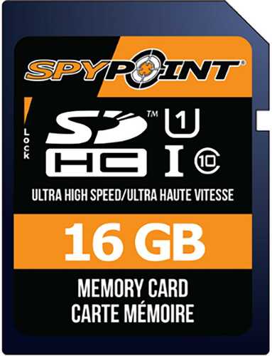 SPYPOINT SD CARD 16GB BLUE Model: 05893