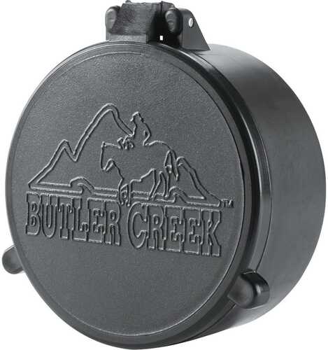 Butler Creek 30450 Flip-Open Scope Cover Objective Lens 61.20mm Slip On Polymer Black                                   