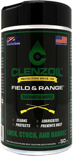 Clenzoil 2243 Field & Range Wipes 50 Count