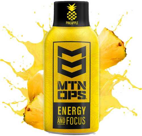 MTN OPS Case Of 12 Energy Shot Pineapple 12/Bx
