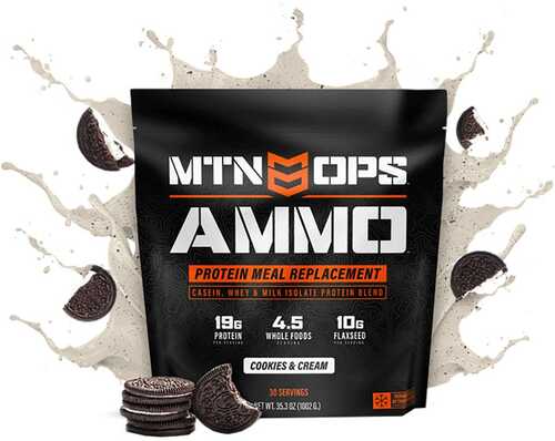 MTN Ops Ammo Whey Protein Cookies and Cream 