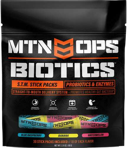 MTN Ops Biotics STM Stick Pack 30 ct.