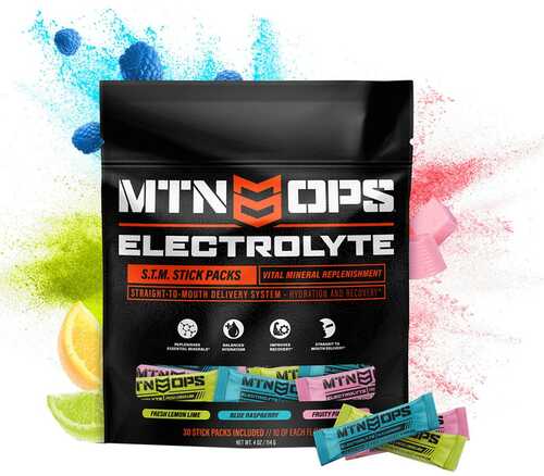 MTN Ops Electrolytes STM Stick Pack 30 ct.  