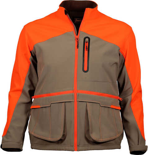 Gamehide Fenceline Upland Jacket Tan/Orange Medium  
