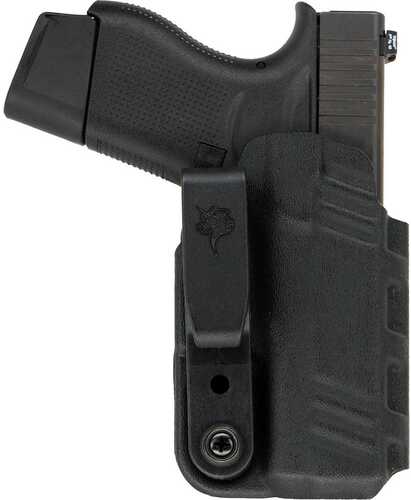 Desantis Gunhide 137KJOCZ0 Slim-Tuk IWB Fits Glock 43 w/Streamlight TLR6 Kydex Black                                    
