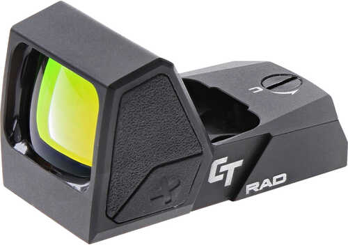 Crimson Trace 0101890 Rad Reflex Sight Handgun 1X 3 MOA Dot Green Dot Matte Black
