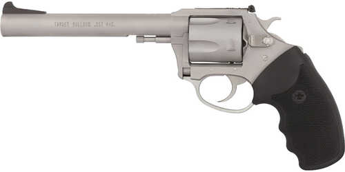 Charter Arms Mag Pug Target Magnum Revolver 357 Mag. Stainless Steel Full Grip 6 in. 6 rd. Model: 73566