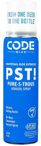 Code Blue PST! PURE-S-TROUS   Aerosol Spray 3.2oz Model: OA1433
