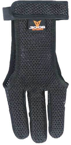 30-06 Mesh Shooting Glove 3 Finger Black 2XL Model: BMG2XL-1