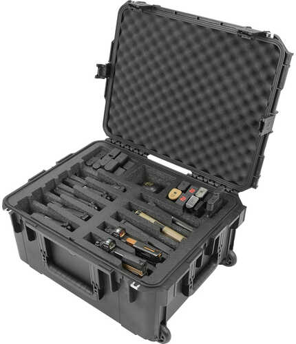 SKB iSeries Muliti 10 Handgun Case Black Model: 3i-2217-10B-M
