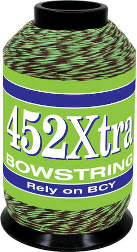 BCY 452Xtra Bowstring Material Green/Black 1/4 lb. Model: