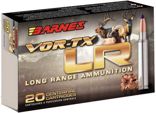 Barnes VOR-TX Long Range Rifle Ammo 7mm Rem. Mag. 139 gr. LRX Boat Tail 20 rd. Model: 28981