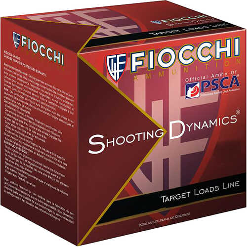 Fiocchi Shooting Dynamics Shotgun Loads 12 ga. 2.75 in. 1 1/8 oz. 1165 FPS 8 Shot 25 rd. Model: 12SD18L8