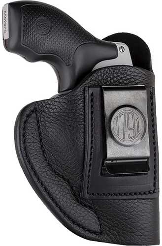 1791 Smooth Concealment Holster Leather Inside Waistband Left Hand Night Sky Black Fits LCR & S&W 38 Special